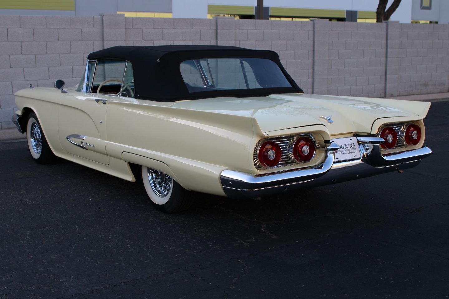 Ford-Thunderbird-Cabriolet-1959-Yellow-Black-35061-13