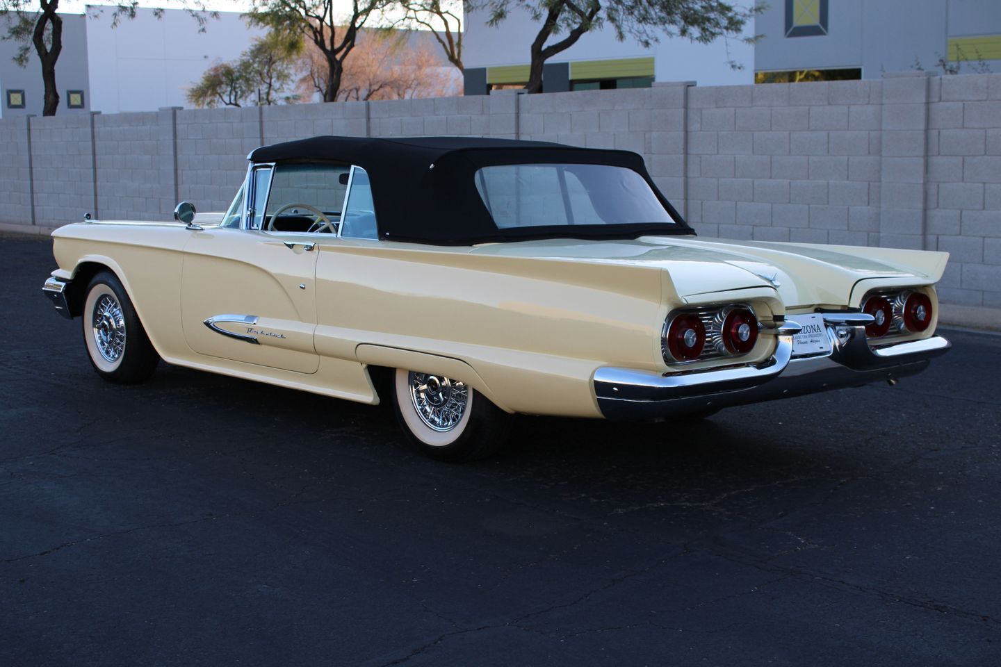 Ford-Thunderbird-Cabriolet-1959-Yellow-Black-35061-4