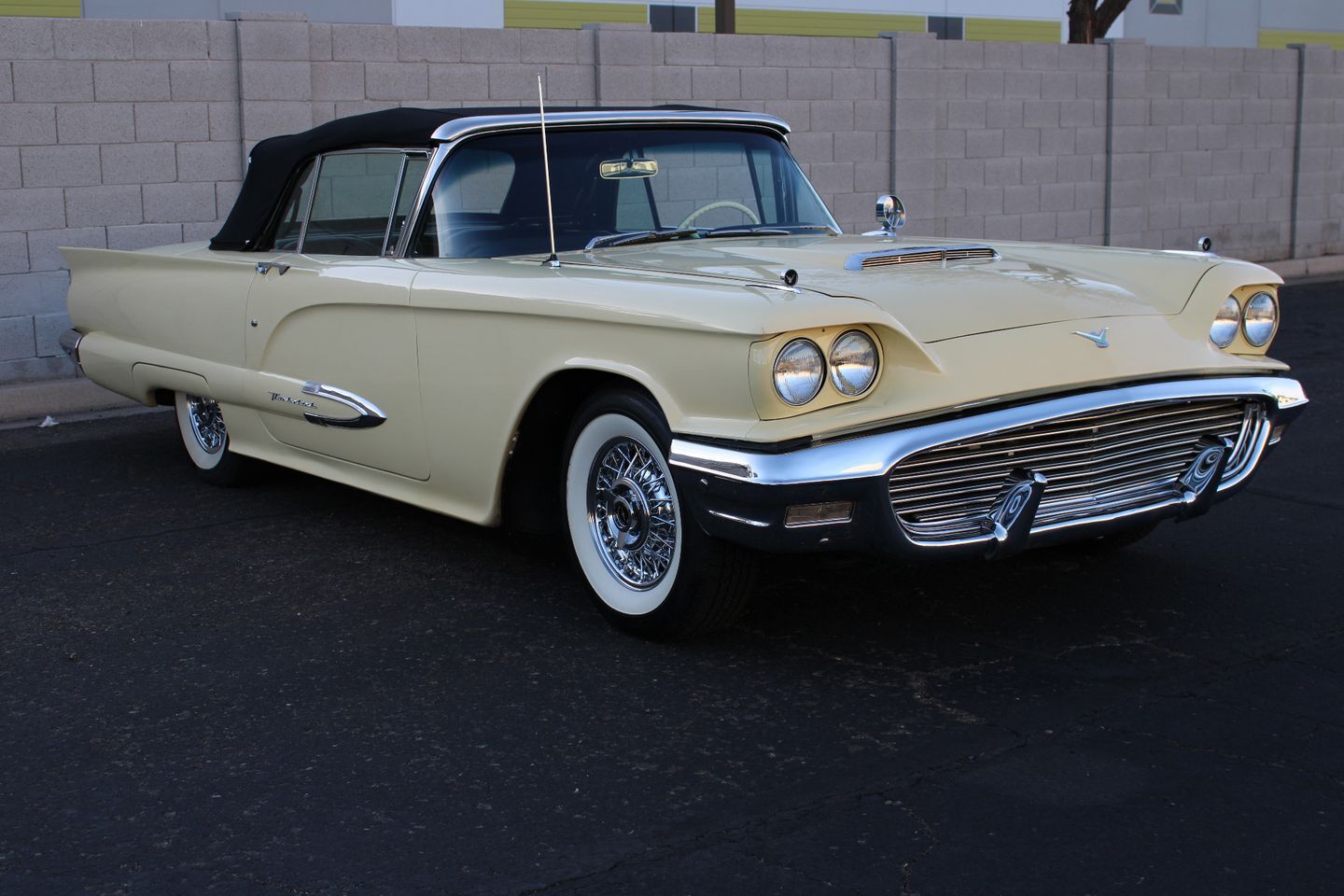 Ford-Thunderbird-Cabriolet-1959-Yellow-Black-35061-9