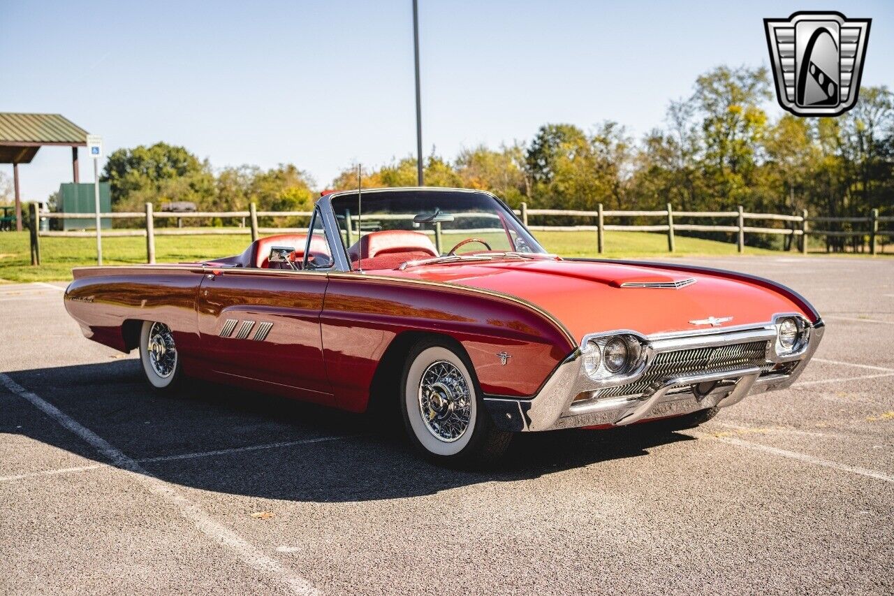 Ford-Thunderbird-Cabriolet-1963-Red-Red-82144-8