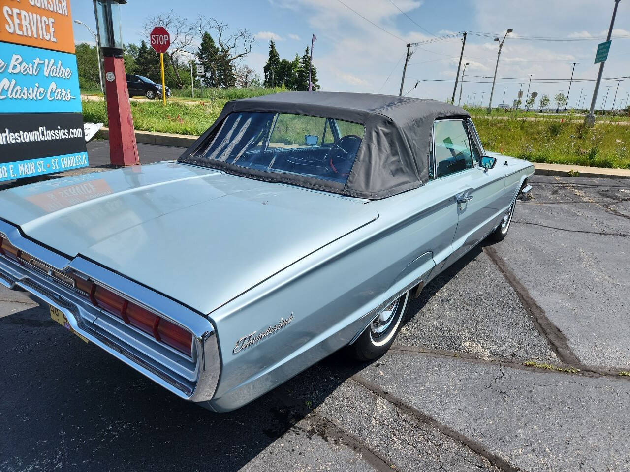 Ford-Thunderbird-Cabriolet-1966-Blue-Blue-5296-7