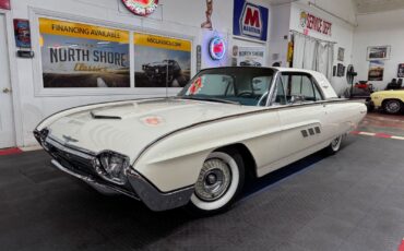 Ford-Thunderbird-Coupe-1963-White-Green-0-1