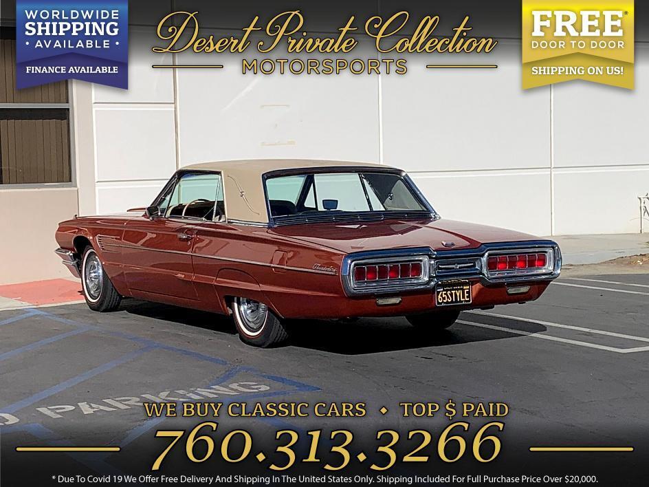 Ford-Thunderbird-Coupe-1965-Brown-Tan-72797-3