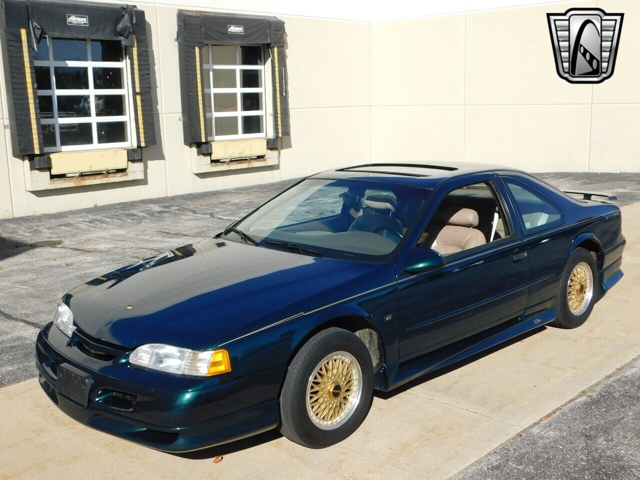 Ford-Thunderbird-Coupe-1994-Green-Tan-43435-2