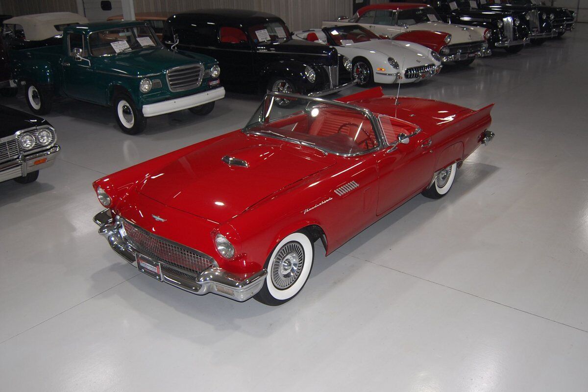 Ford-Thunderbird-E-Code-Convertible-Cabriolet-1957-Red-Red-91401-4