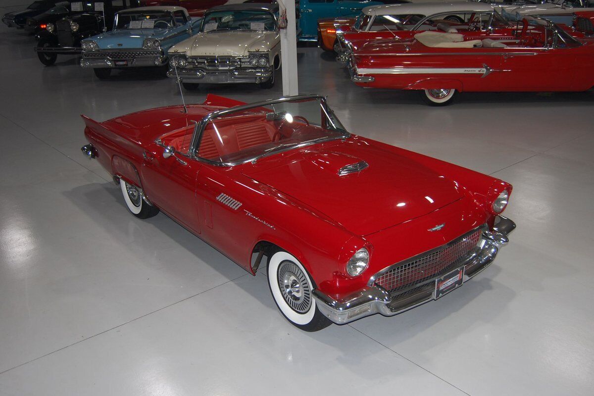 Ford-Thunderbird-E-Code-Convertible-Cabriolet-1957-Red-Red-91401-6