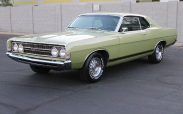 Ford-Torino-Coupe-1968-Gold-Black-98914-7