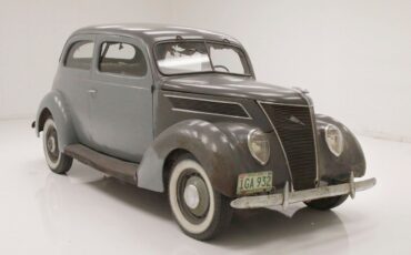 Ford-Tudor-Sedan-Berline-1937-Gray-Tan-115335-5