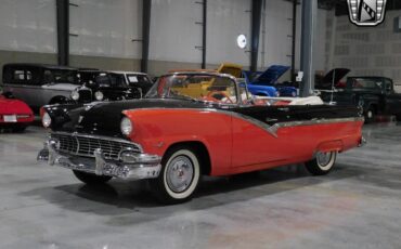 Ford-Victoria-Cabriolet-1956-Black-White-124283-2