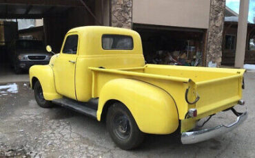 GMC-100-Pickup-1950-Yellow-Green-180247-2