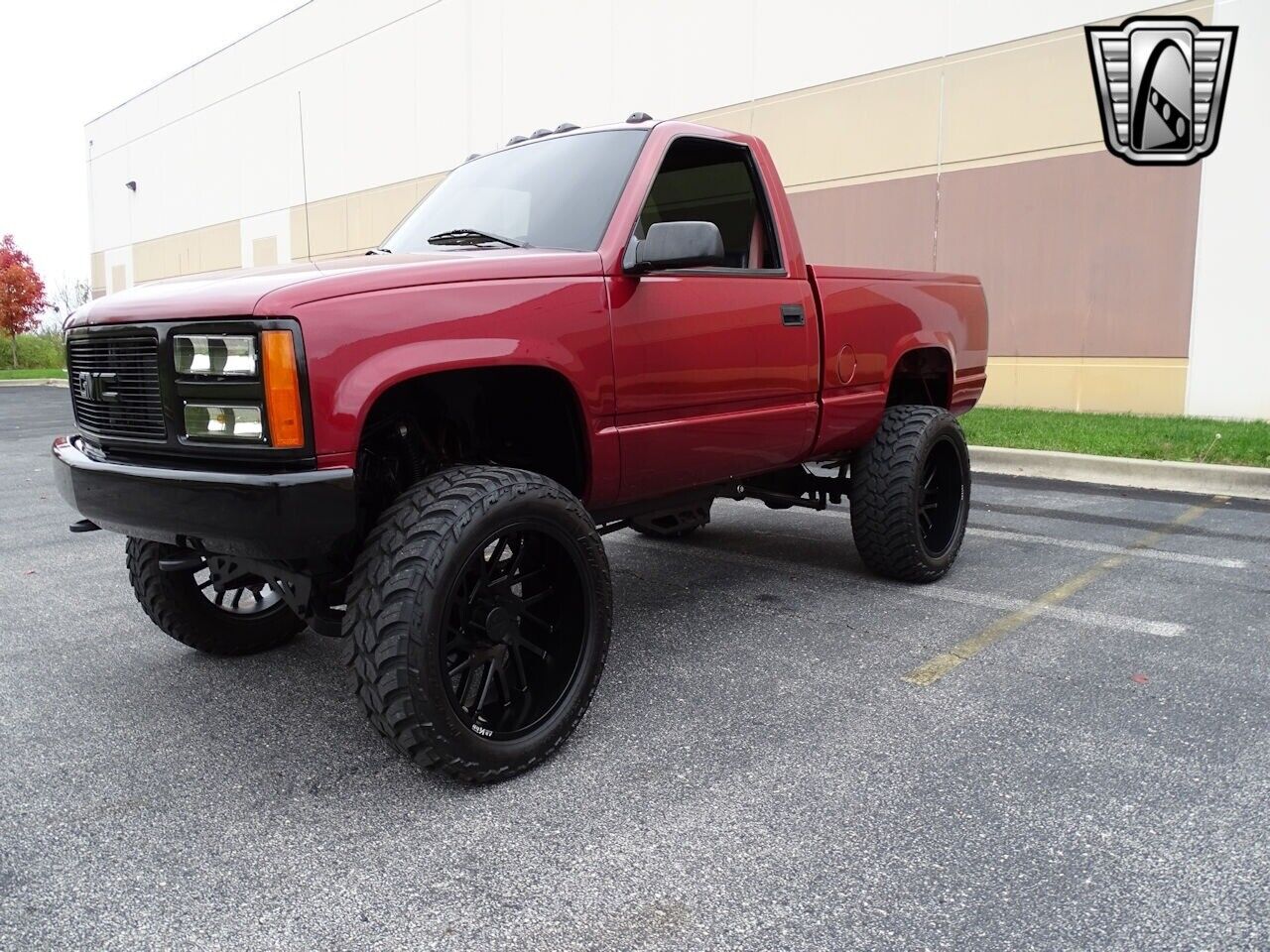 GMC-1500-Pickup-1990-Maroon-Black-223836-2