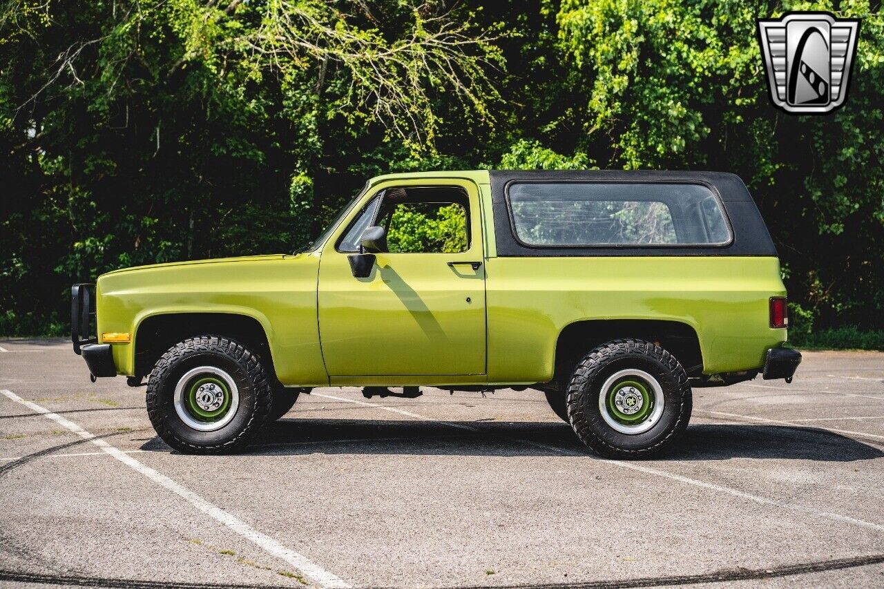 GMC-Blazer-Cabriolet-1984-Green-Tan-88253-3