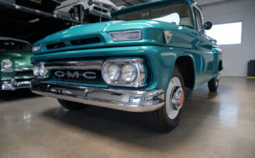 GMC-C15-Pickup-1963-Green-Tan-113781-3