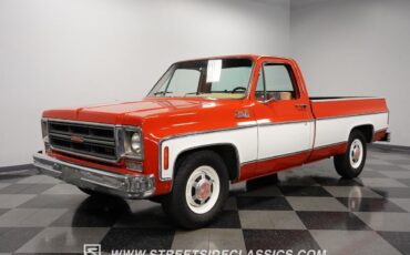 GMC-C25-Pickup-1975-Orange-Beige-12886-5