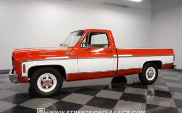 GMC-C25-Pickup-1975-Orange-Beige-12886-6