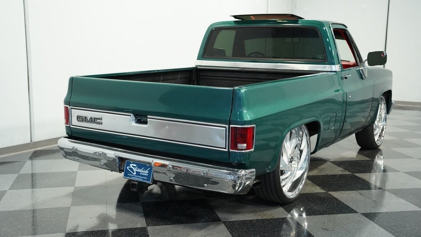 GMC-Sierra-1500-Pickup-1981-Green-Red-3446-10