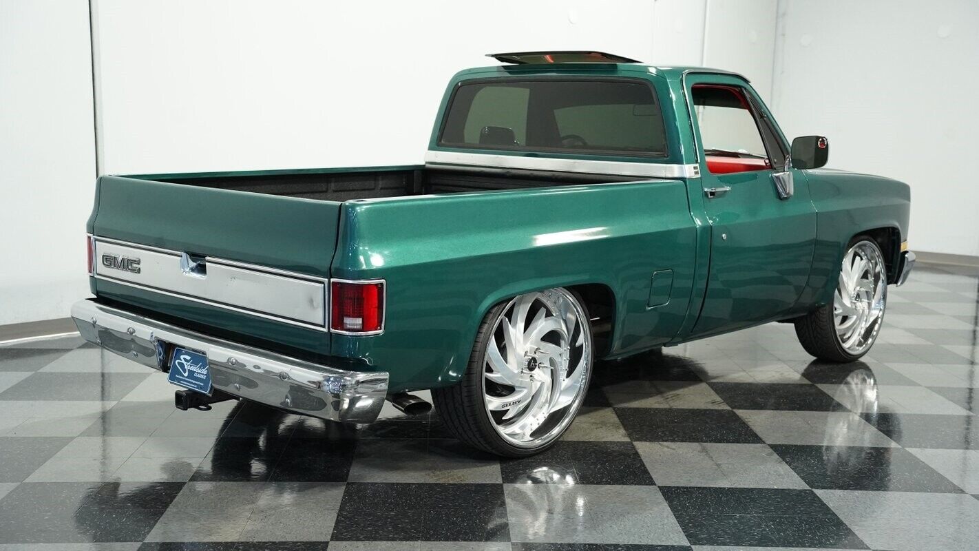 GMC-Sierra-1500-Pickup-1981-Green-Red-3446-11