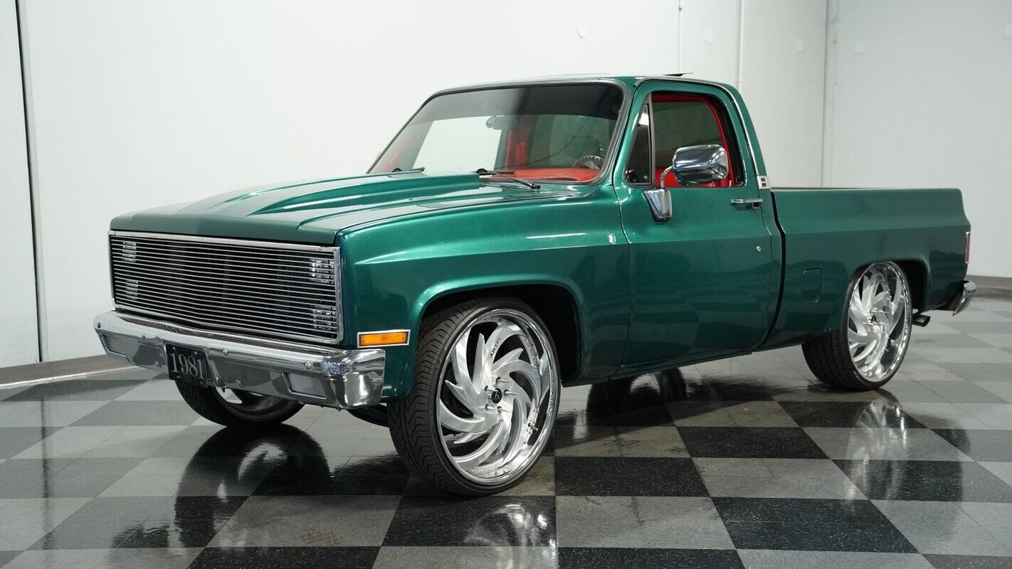 GMC-Sierra-1500-Pickup-1981-Green-Red-3446-6