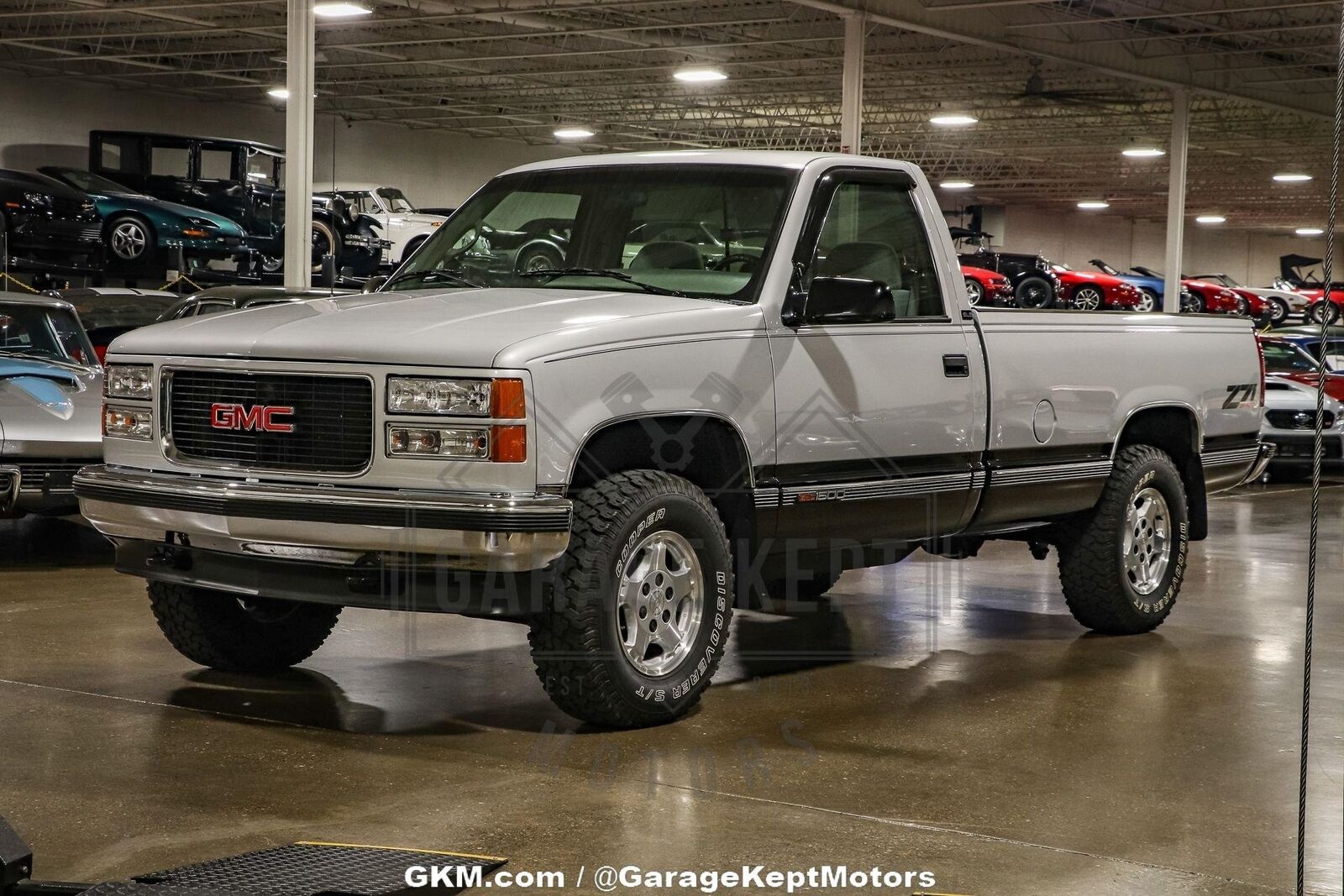 GMC-Sierra-1500-SL-Pickup-1995-Silver-Gray-159175-7