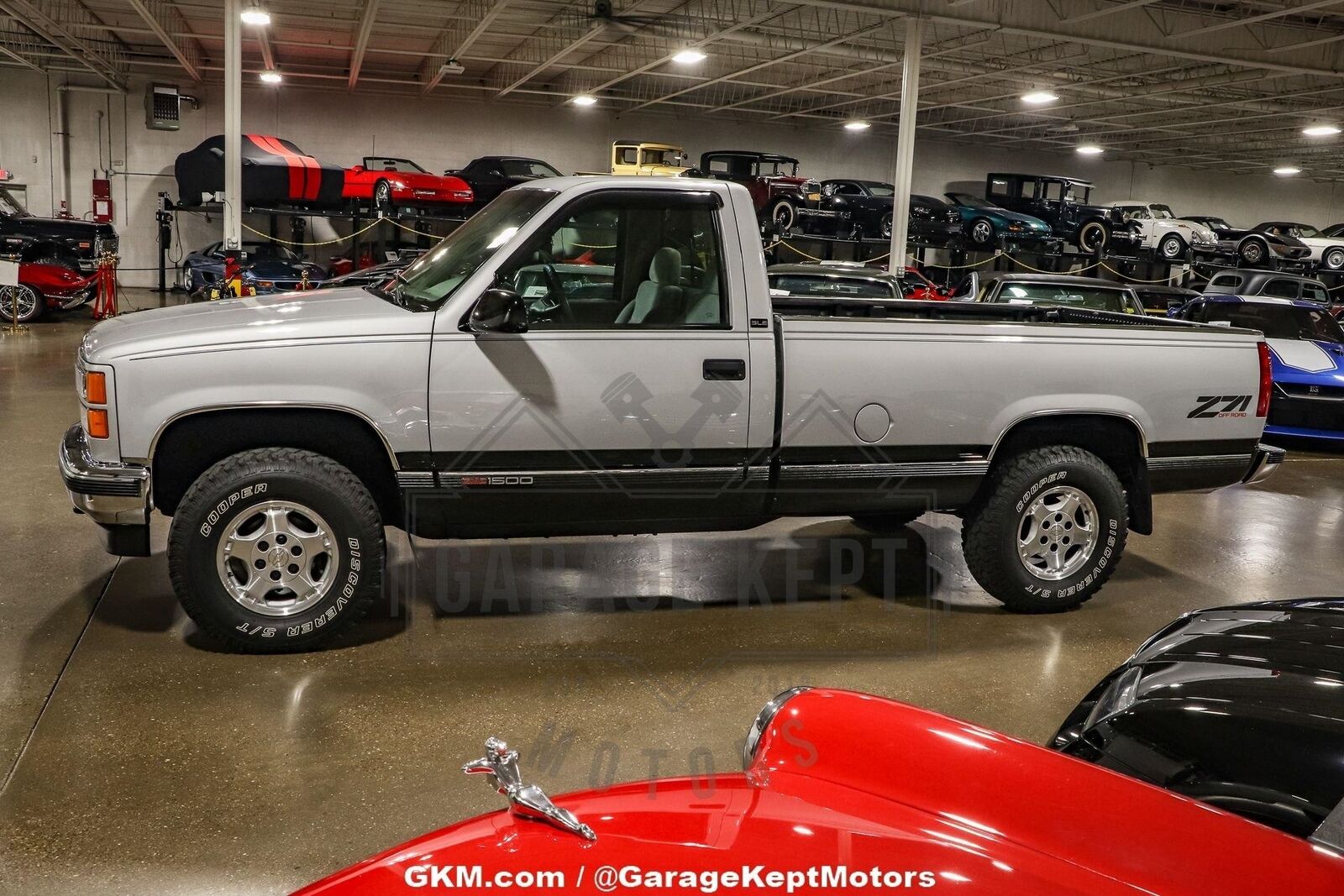 GMC-Sierra-1500-SL-Pickup-1995-Silver-Gray-159175-9