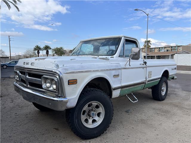 GMC-Sierra-Grande-Pickup-1972-White-Green-111045-1