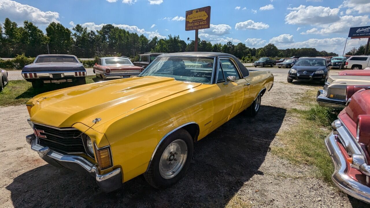 GMC-Sprint-Pickup-1972-Yellow-Black-93078-2