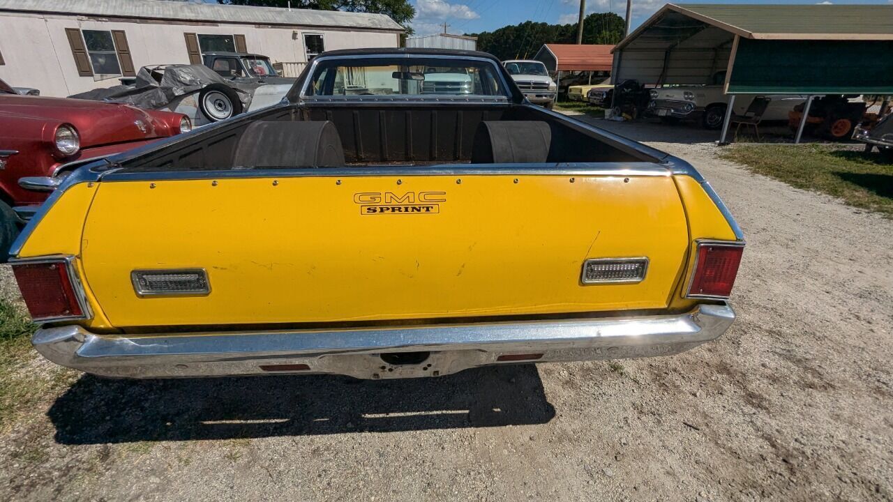 GMC-Sprint-Pickup-1972-Yellow-Black-93078-4