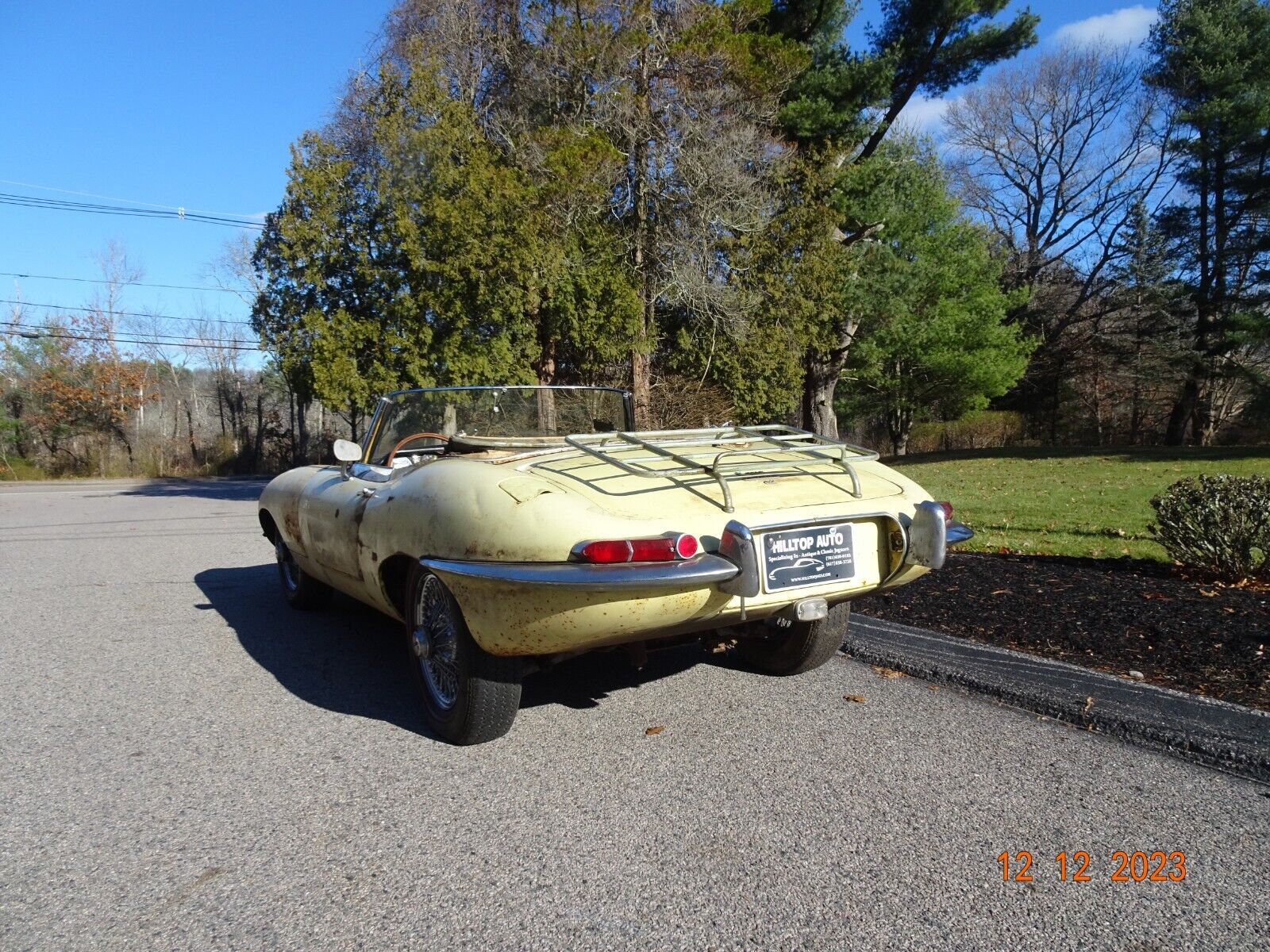 Jaguar-E-Type-Cabriolet-1968-Yellow-Black-58804-6