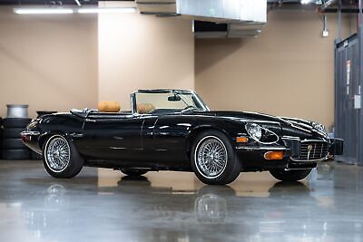 Jaguar-E-Type-Cabriolet-1974-Black-Tan-47542-1