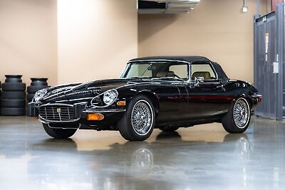 Jaguar-E-Type-Cabriolet-1974-Black-Tan-47542-9