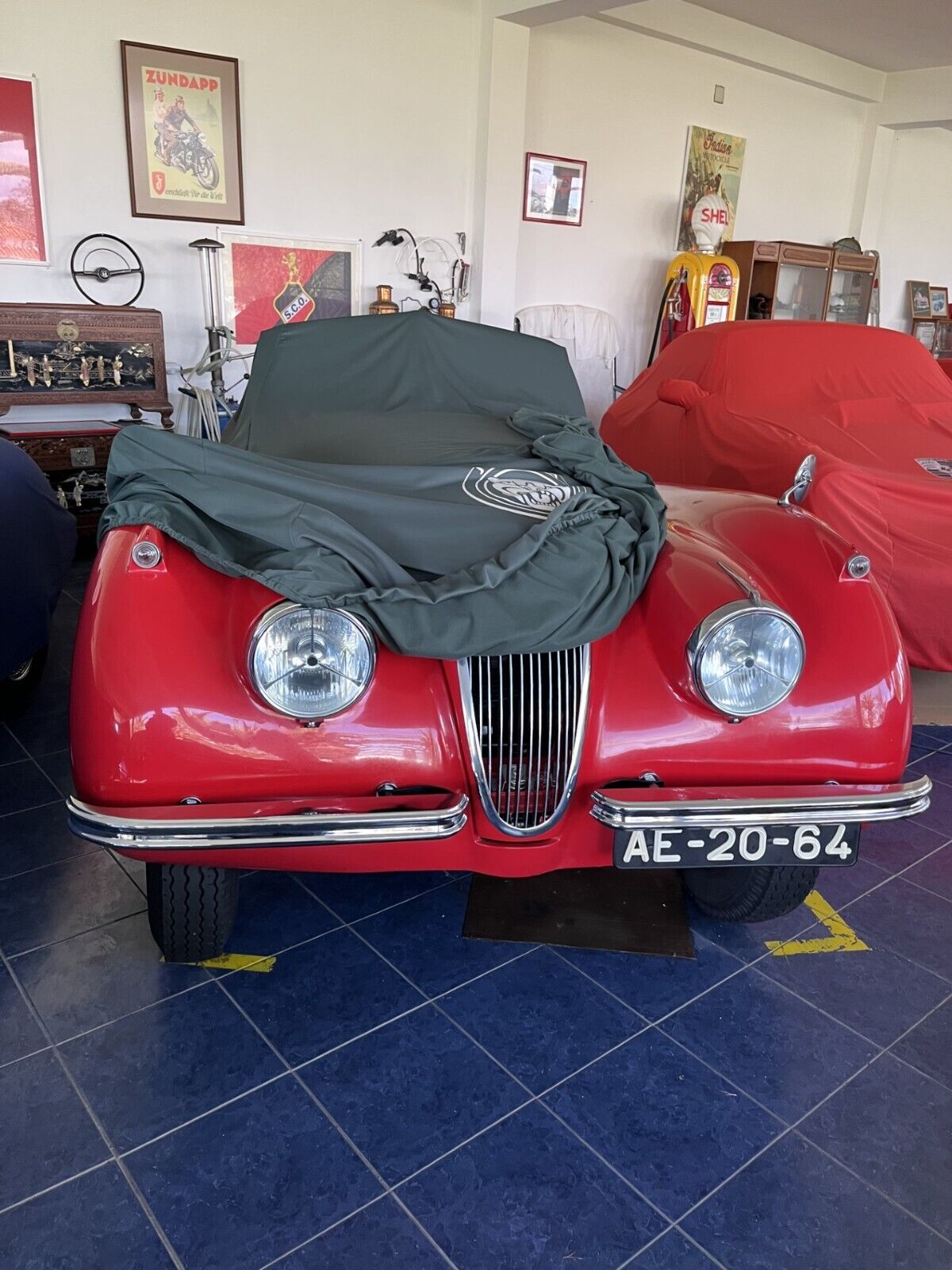 Jaguar-Other-Cabriolet-1954-Red-Black-65763-1