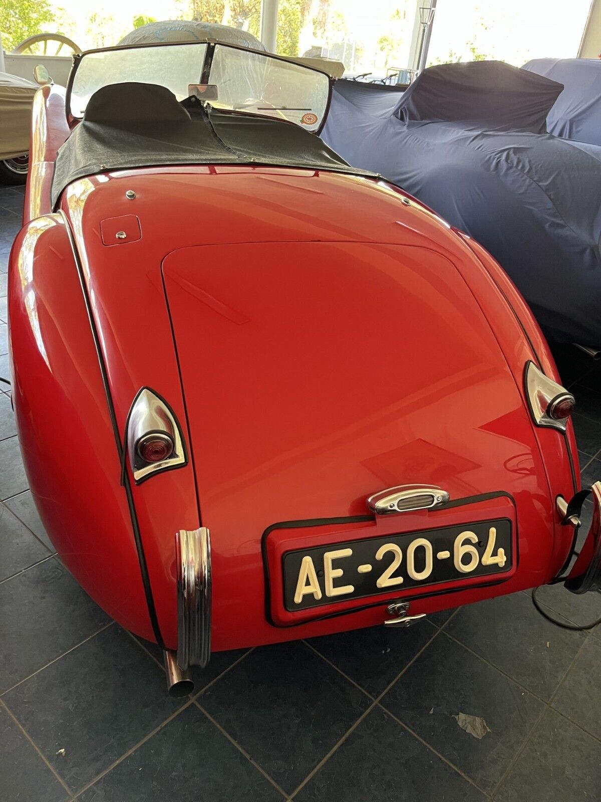 Jaguar-Other-Cabriolet-1954-Red-Black-65763-4