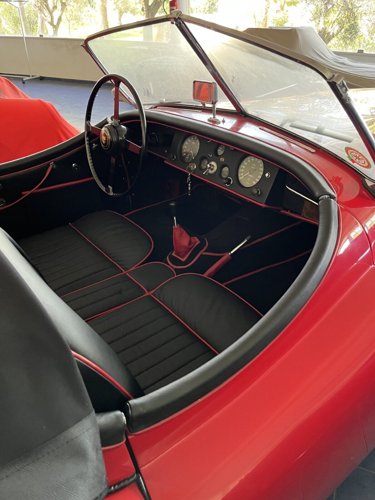 Jaguar-Other-Cabriolet-1954-Red-Black-65763-5