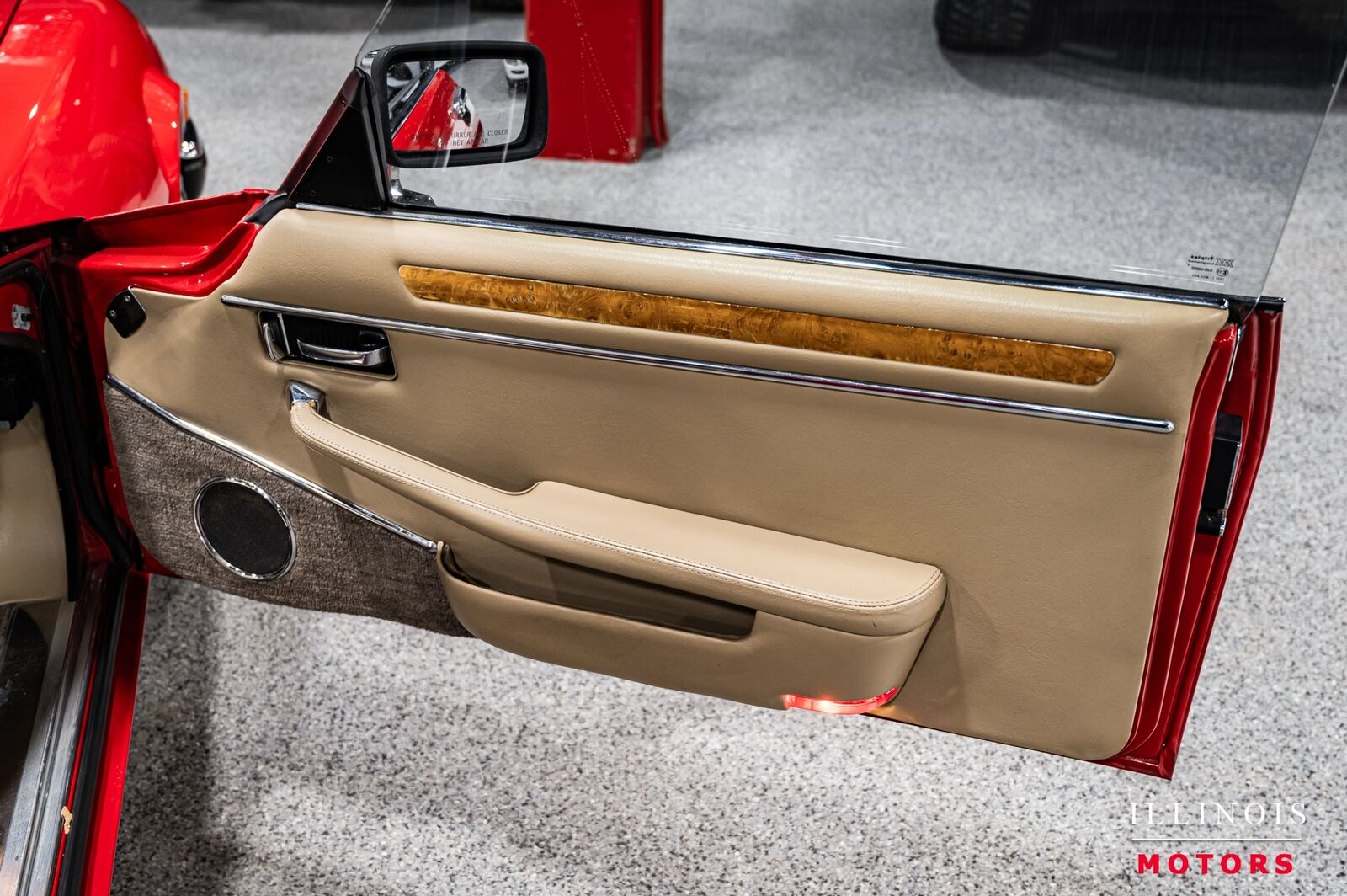 Jaguar-XJ-Cabriolet-1991-Red-Tan-111265-35