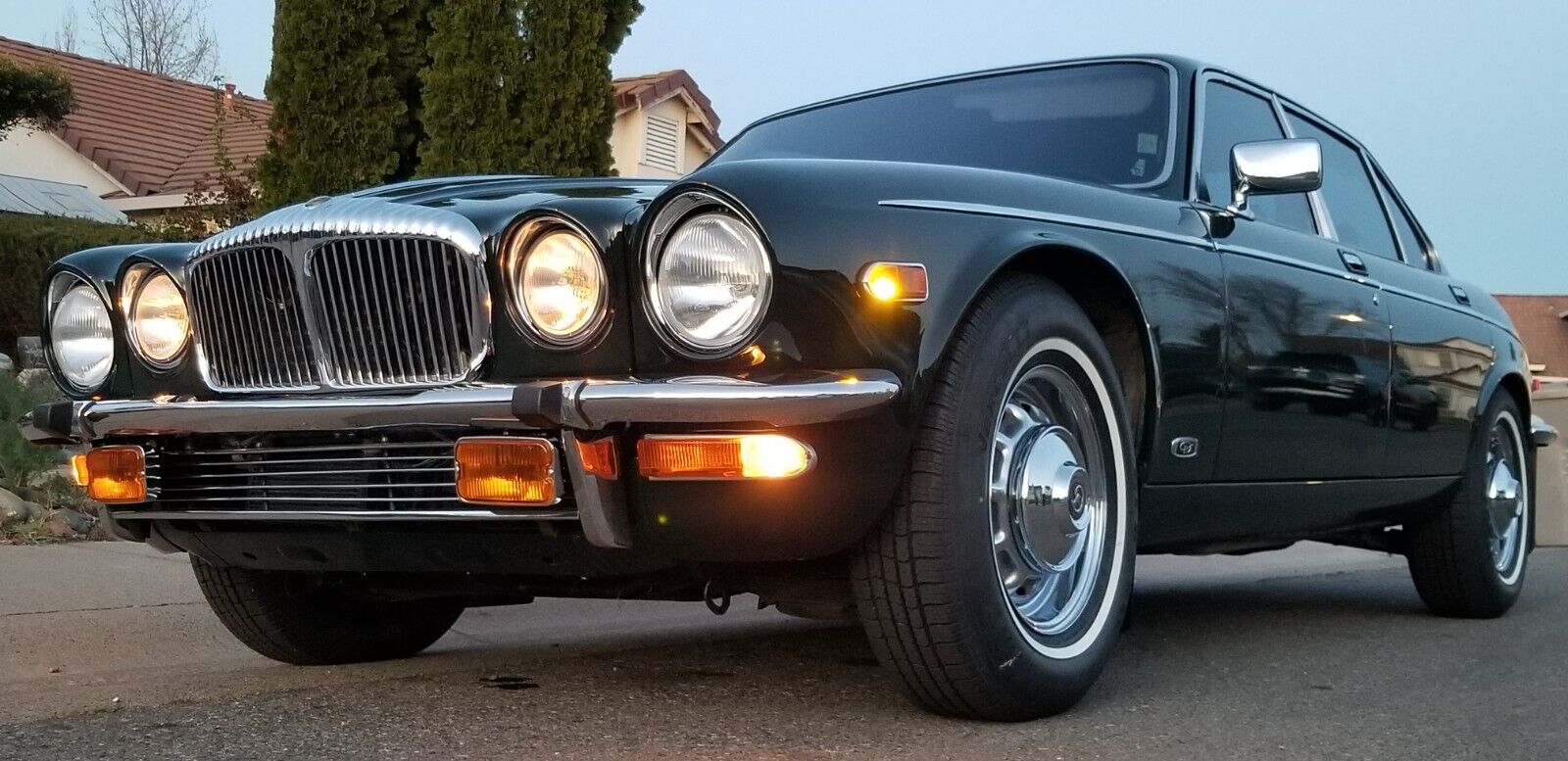 Jaguar-XJ6-Berline-1986-Green-Tan-246041-2