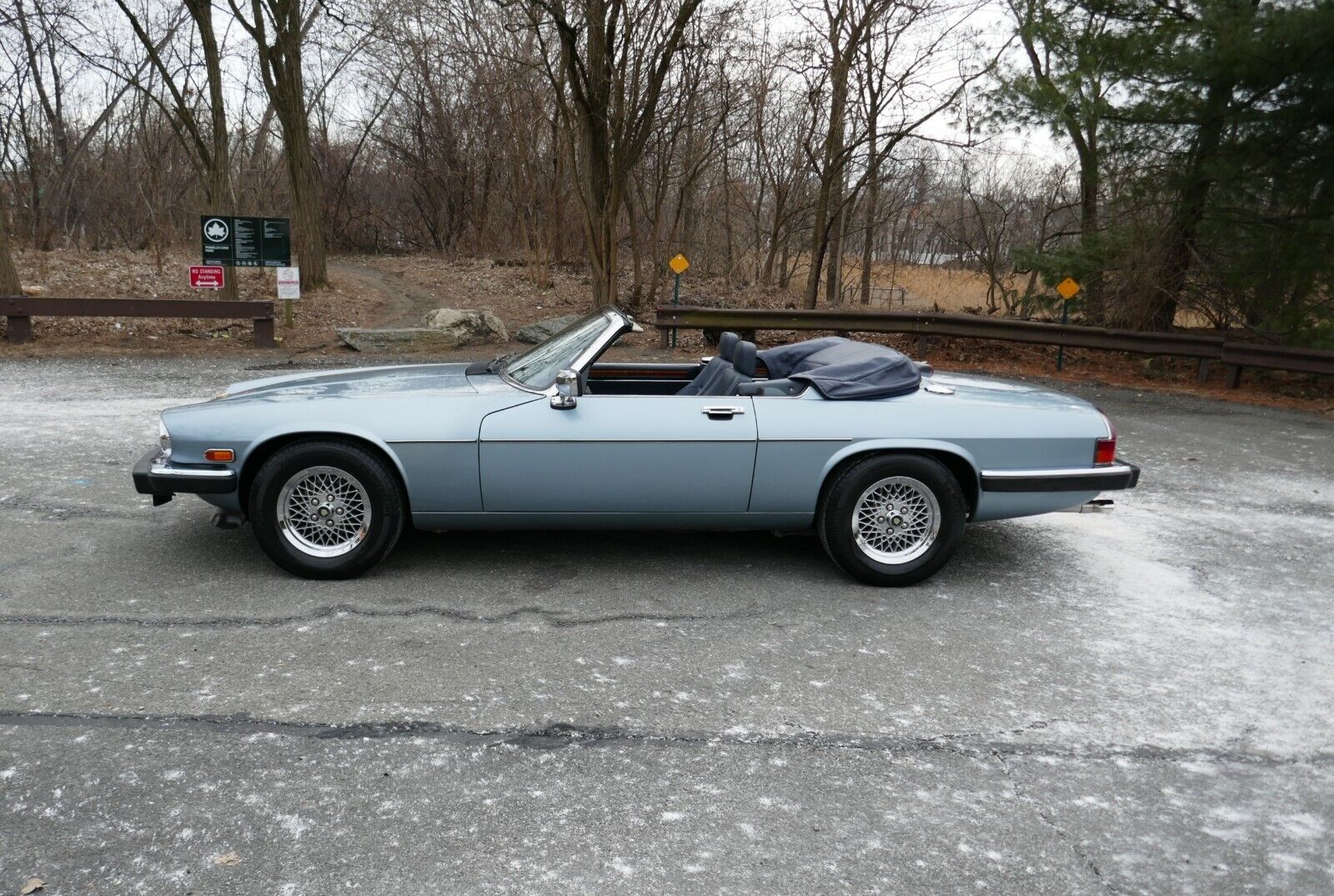 Jaguar-XJS-Cabriolet-1990-Blue-Blue-129311-2