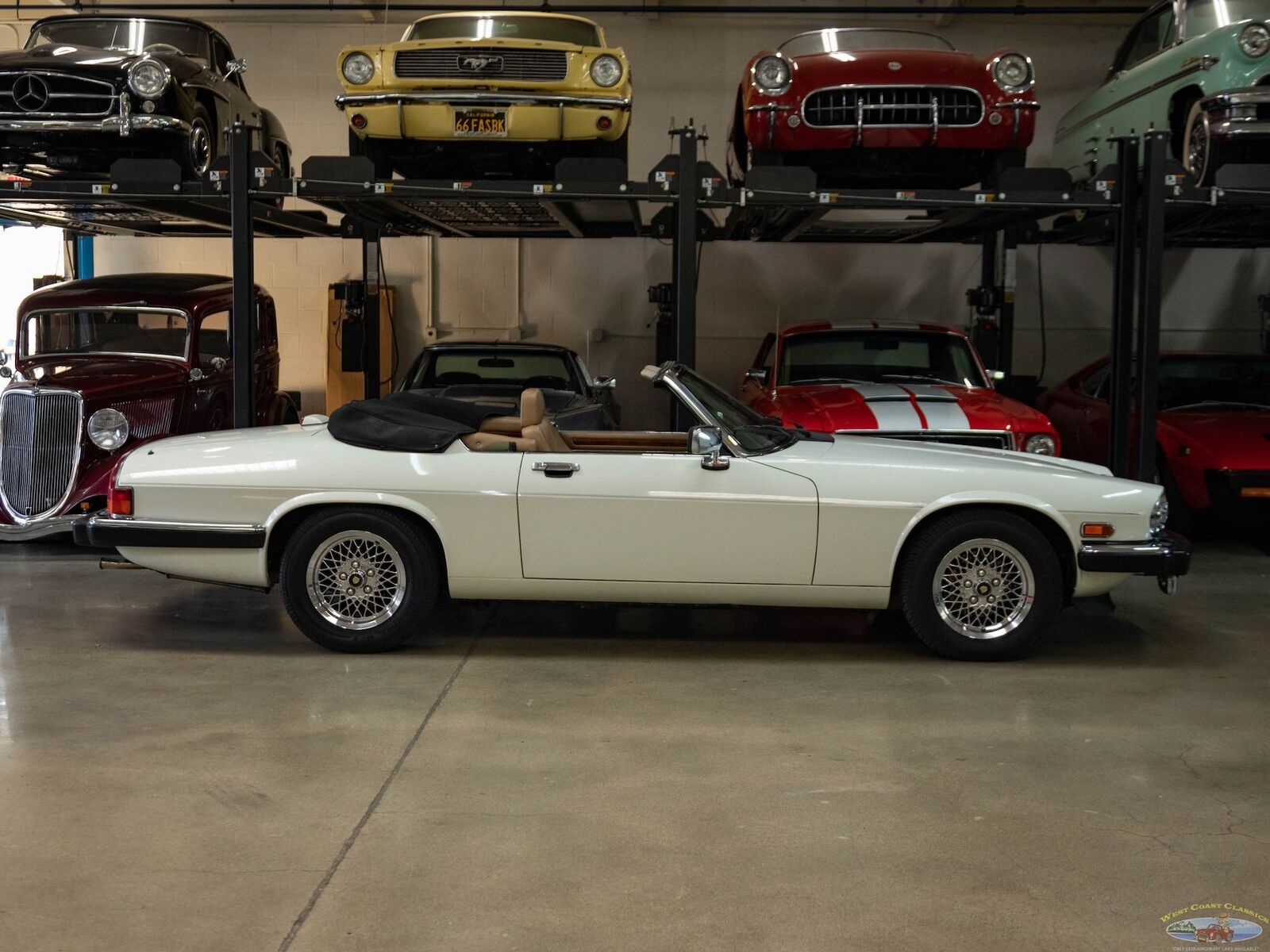 Jaguar-XJS-Cabriolet-1990-White-Tan-86190-2