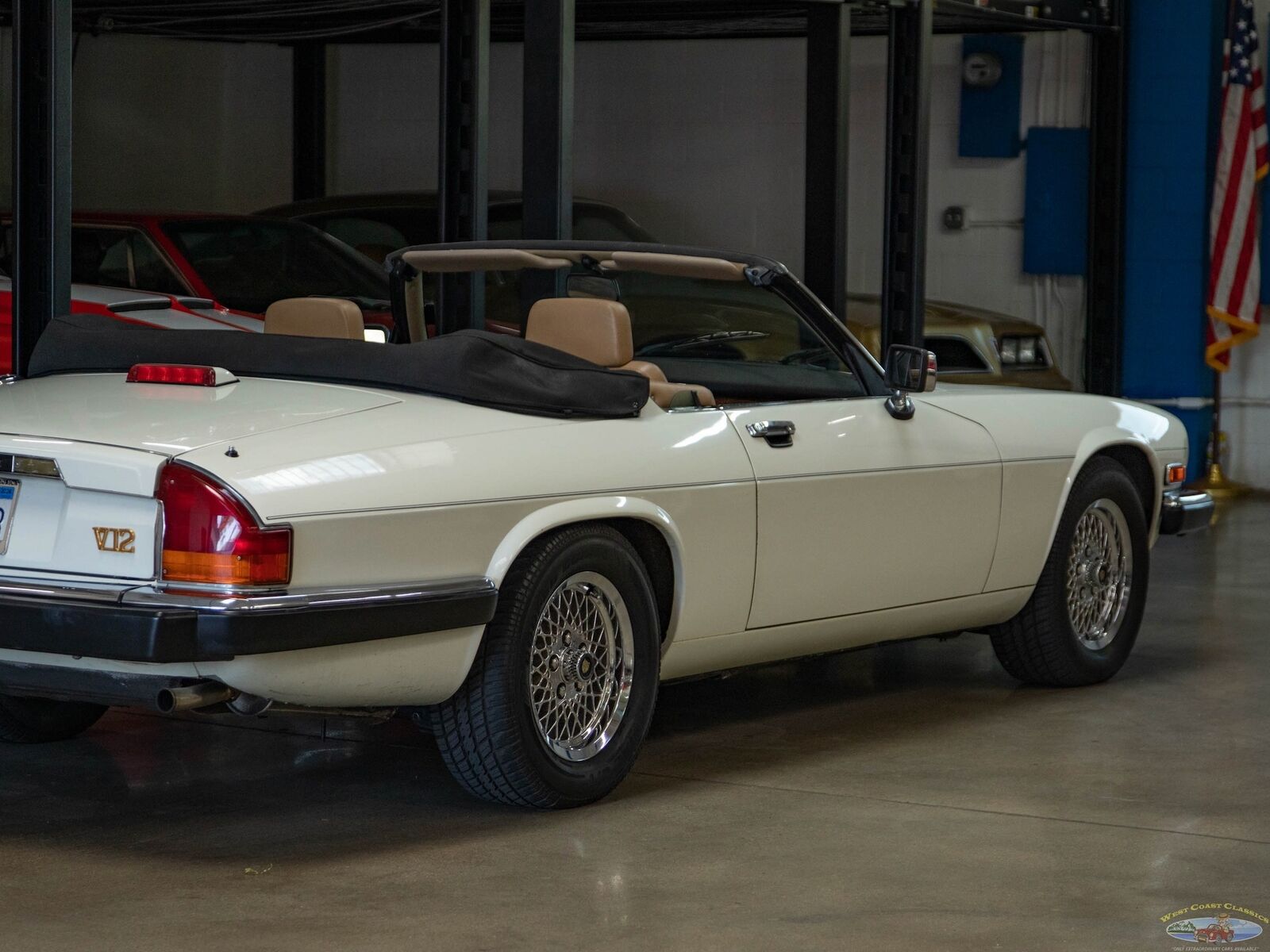 Jaguar-XJS-Cabriolet-1990-White-Tan-86190-24