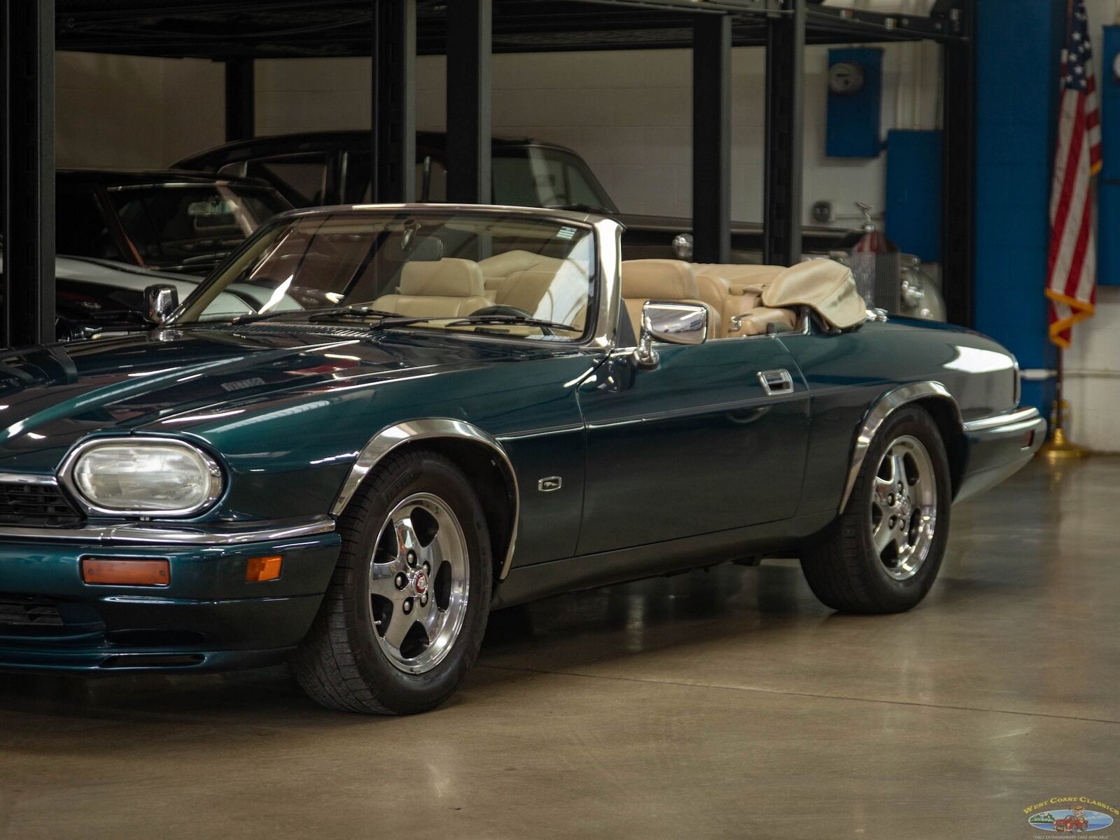 Jaguar-XJS-Cabriolet-1994-Blue-Tan-100446-8