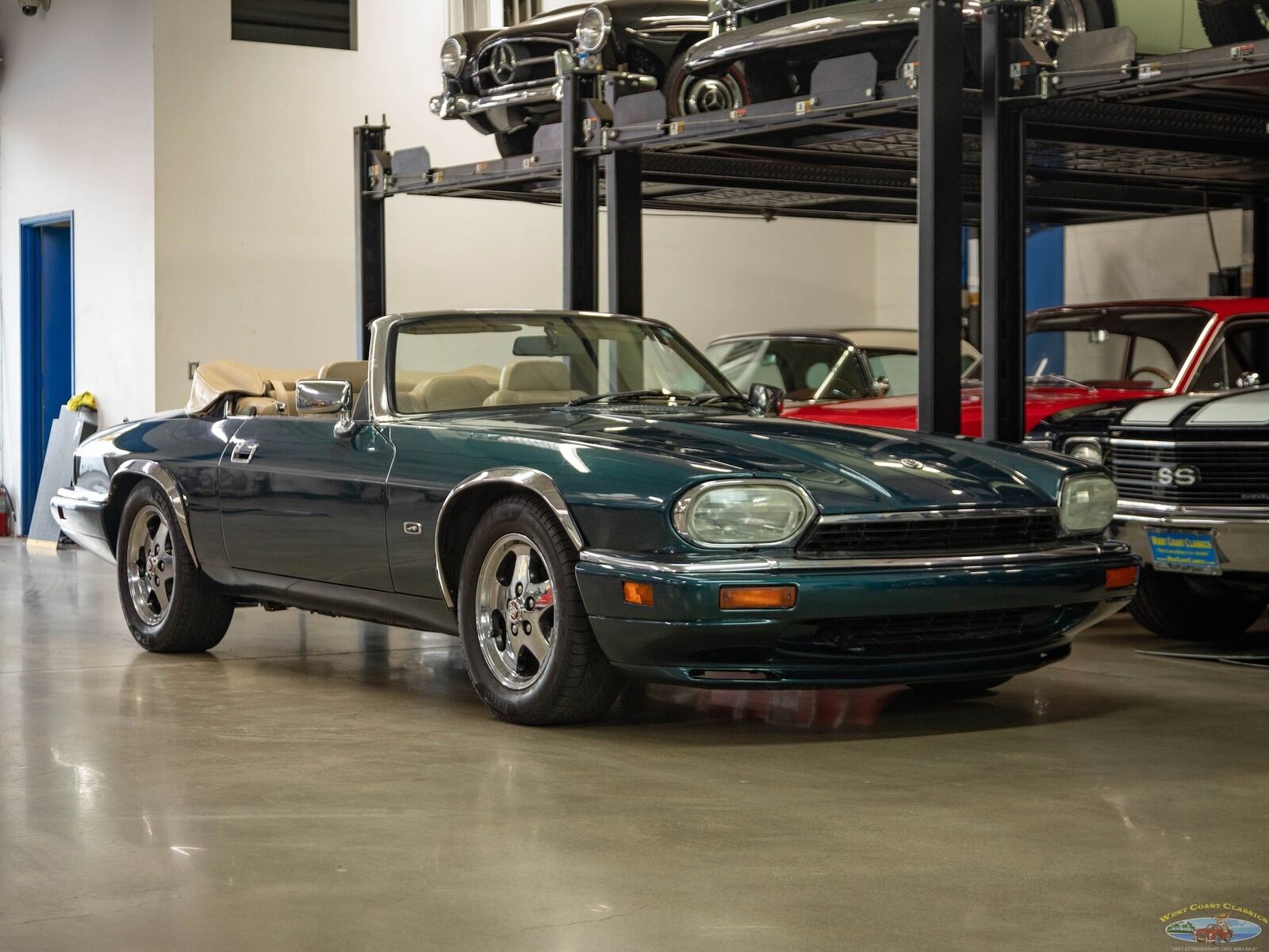 Jaguar-XJS-Cabriolet-1994-Blue-Tan-100446-9