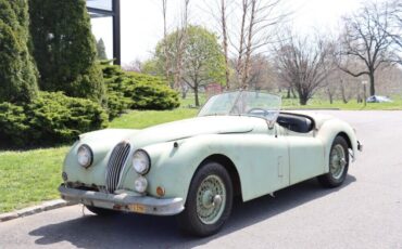 Jaguar-XK-1955-Green-Black-0-1