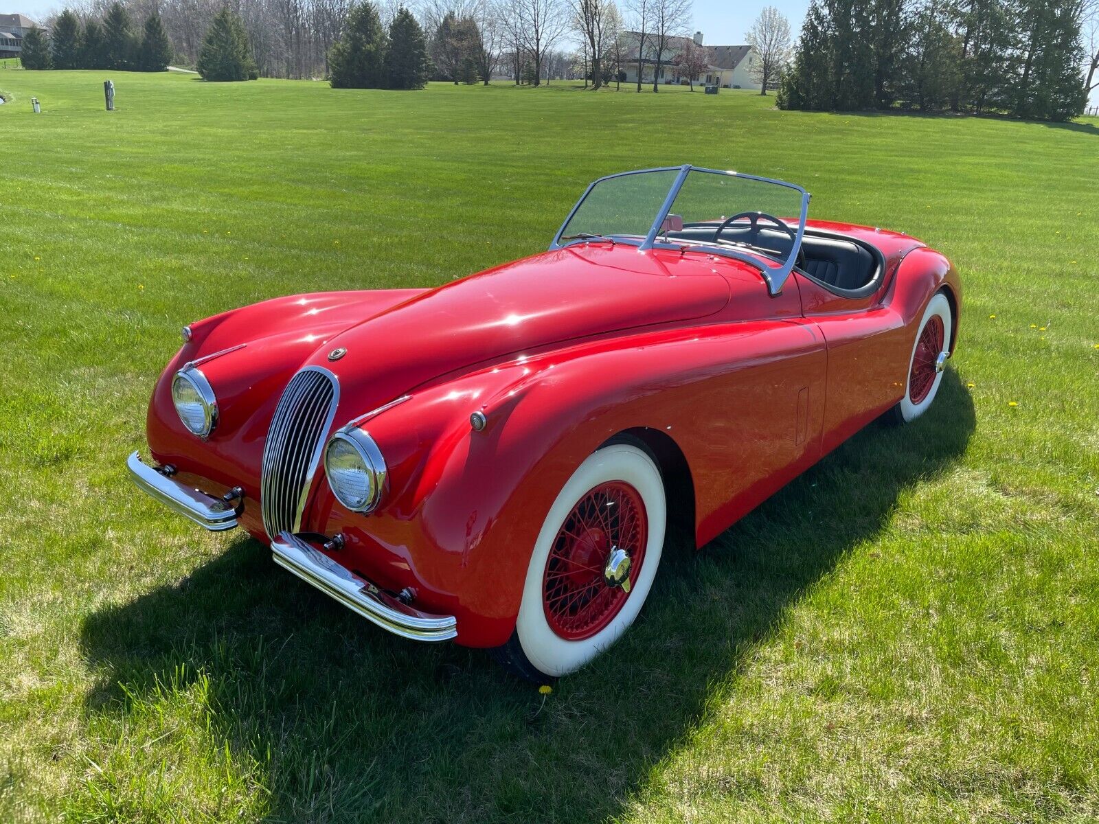 Jaguar-XK-Cabriolet-1954-Red-Black-45459-1