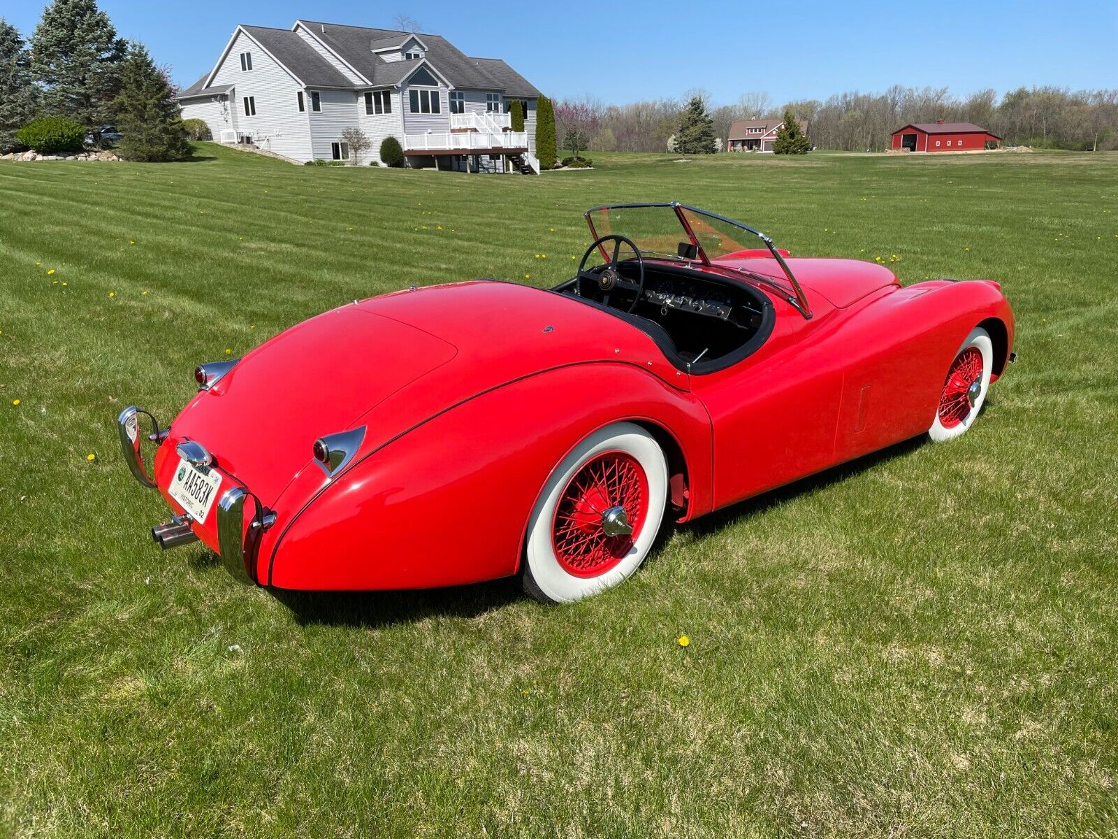 Jaguar-XK-Cabriolet-1954-Red-Black-45459-10