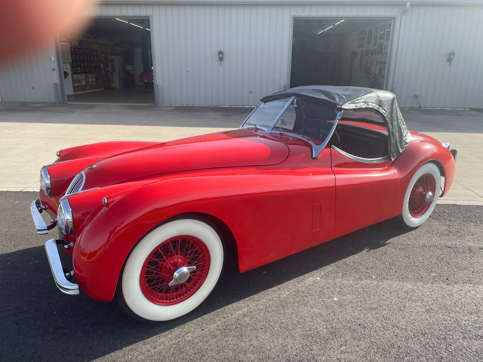 Jaguar-XK-Cabriolet-1954-Red-Black-45459-22