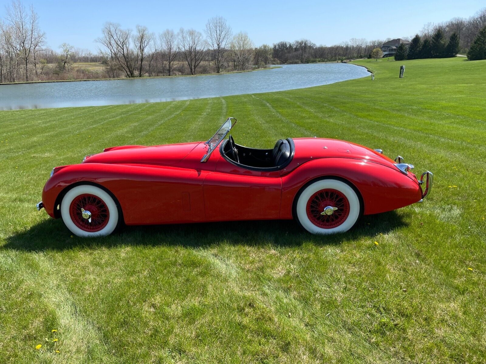 Jaguar-XK-Cabriolet-1954-Red-Black-45459-5