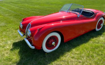 Jaguar-XK-Cabriolet-1954-Red-Black-45459-6