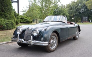 Jaguar-XK-Cabriolet-1958-Green-Tan-0-1