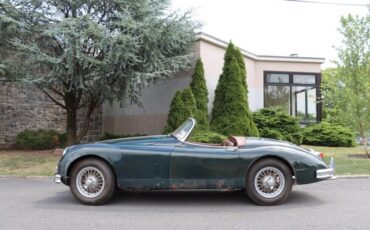 Jaguar-XK-Cabriolet-1958-Green-Tan-0-3