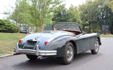 Jaguar-XK-Cabriolet-1958-Green-Tan-0-4