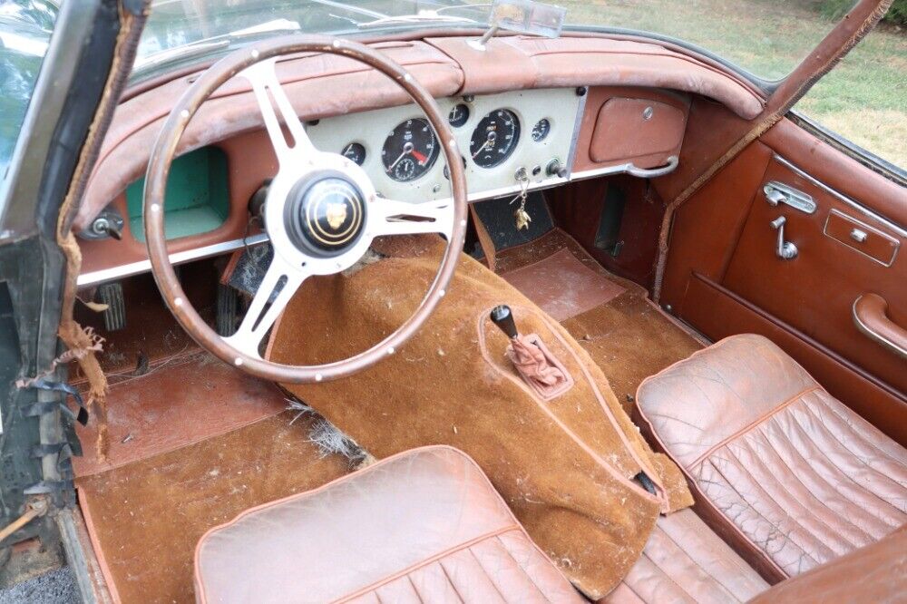 Jaguar-XK-Cabriolet-1958-Green-Tan-0-6